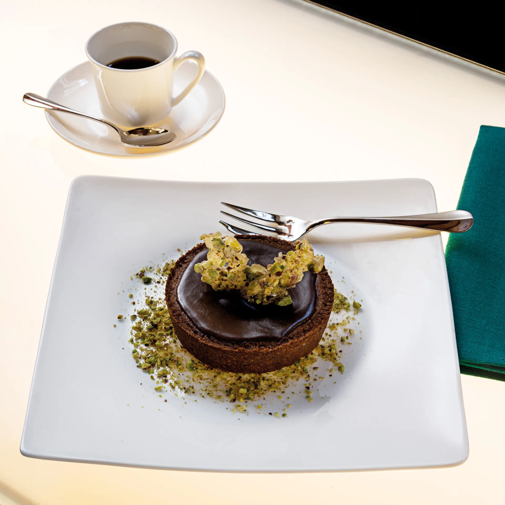 Prato quadrado Jade 23 cm, Branco Rosenthal