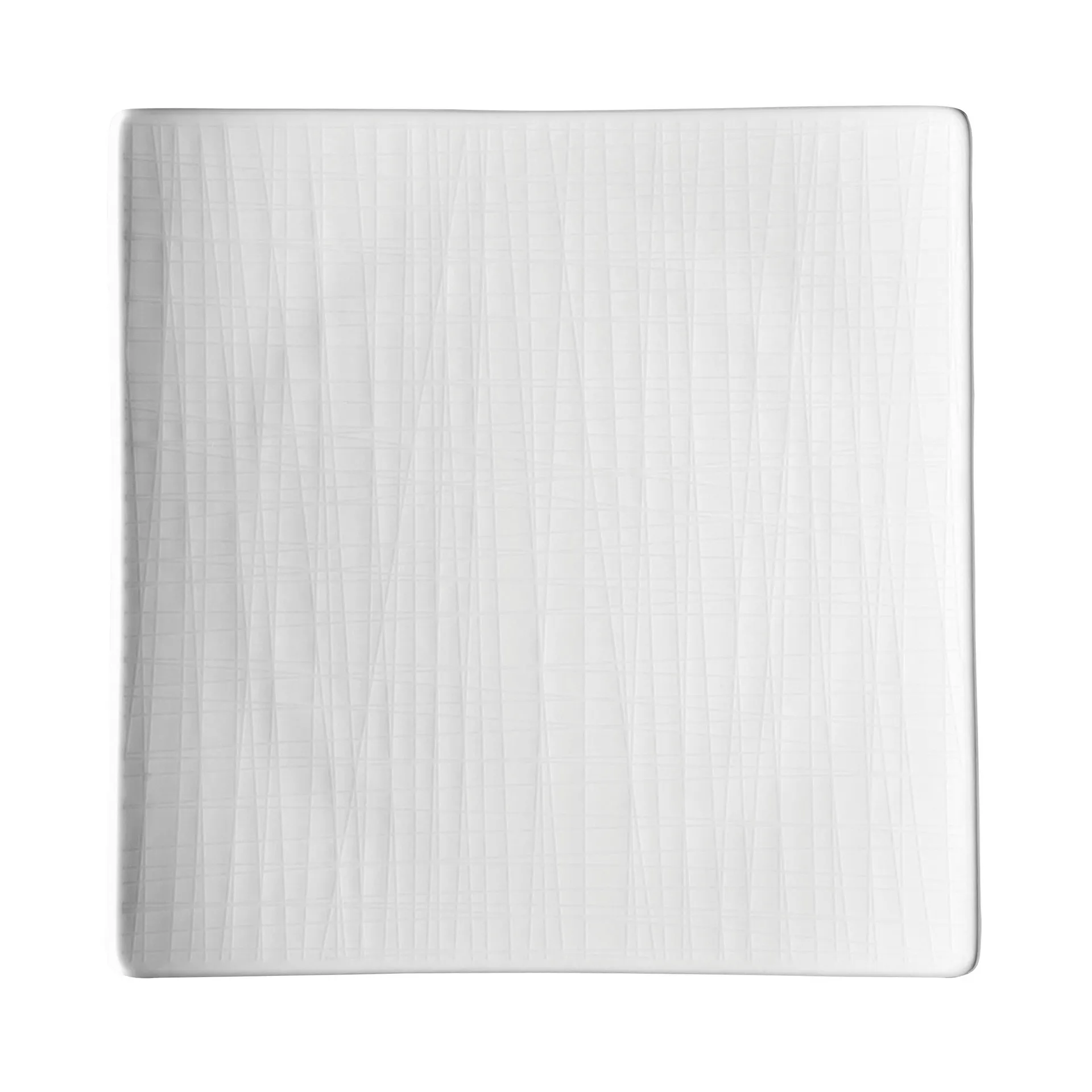Prato quadrado Mesh 22 cm, branco Rosenthal
