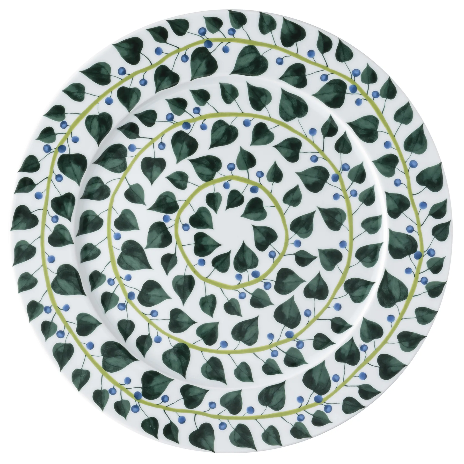 Travessa Magic Garden Foliage Ø33 cm, white-green Rosenthal