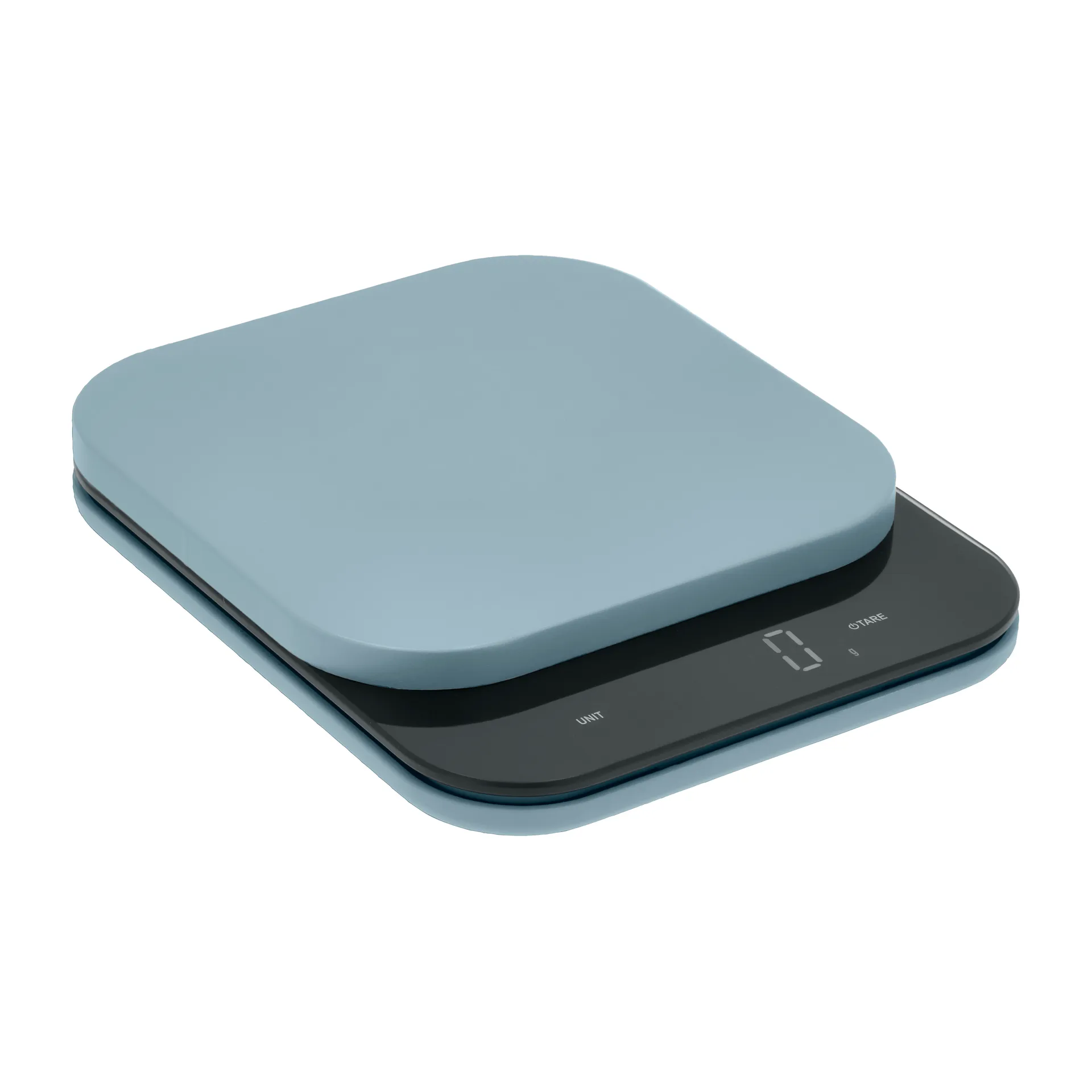 Balança de cozinha Mensura, Azul dusty Rosti