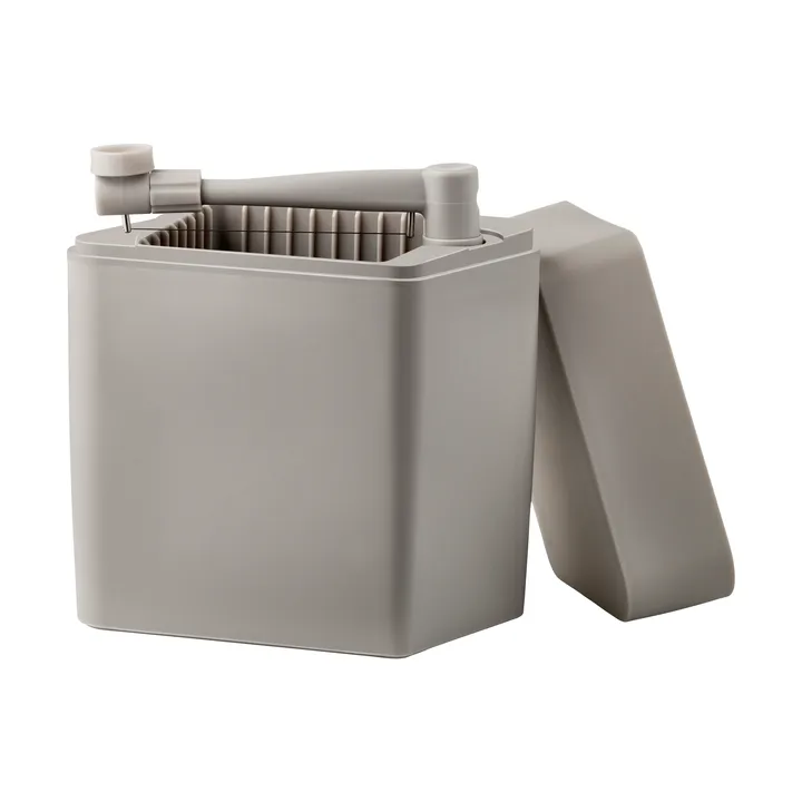 Classic caixa de queijo com cortador16,5x10x19 cm - Bege - Rosti