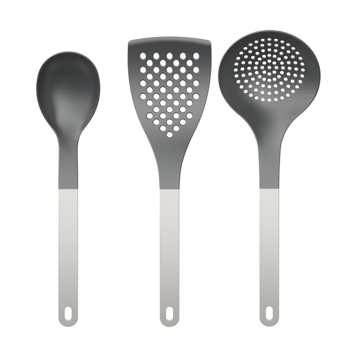 Conj. Utensílios de cozinha Optima 2 3 peças - Branco Nylon - Rosti