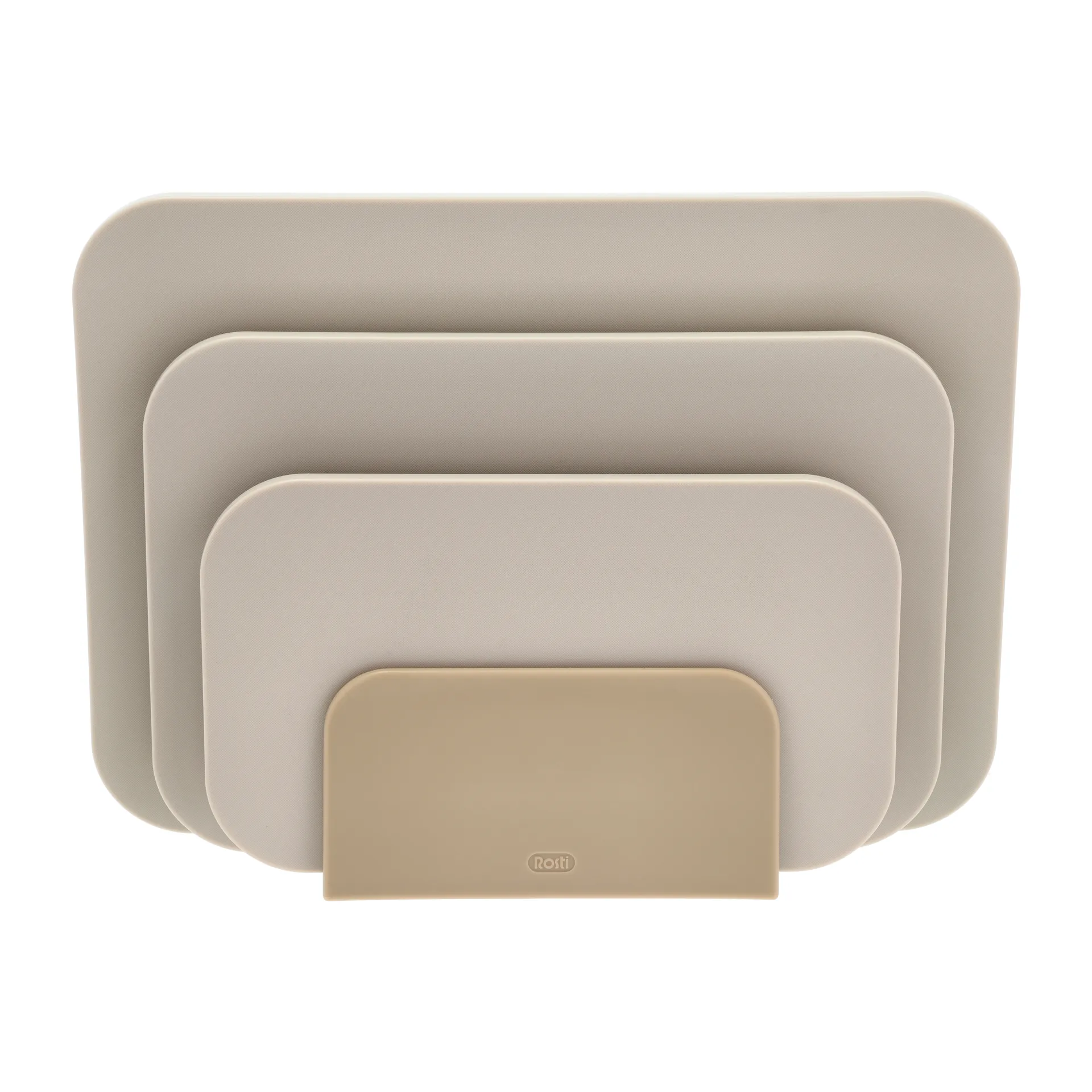 Conjunto Choptima tábua de cortar - 3 peças e suporte, Humus Rosti