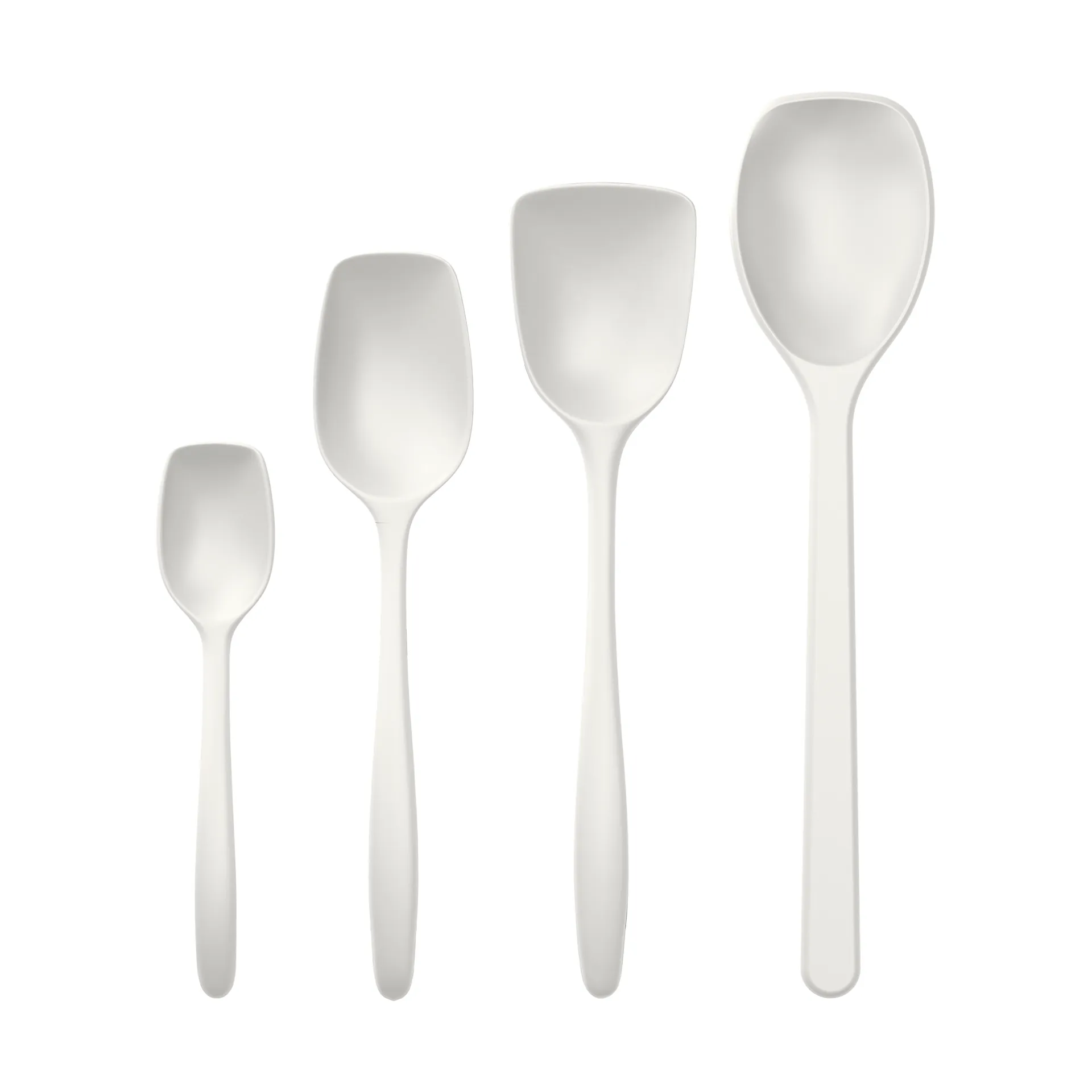 Conjunto de colheres Classic para panela, 4 peças, Branco Rosti