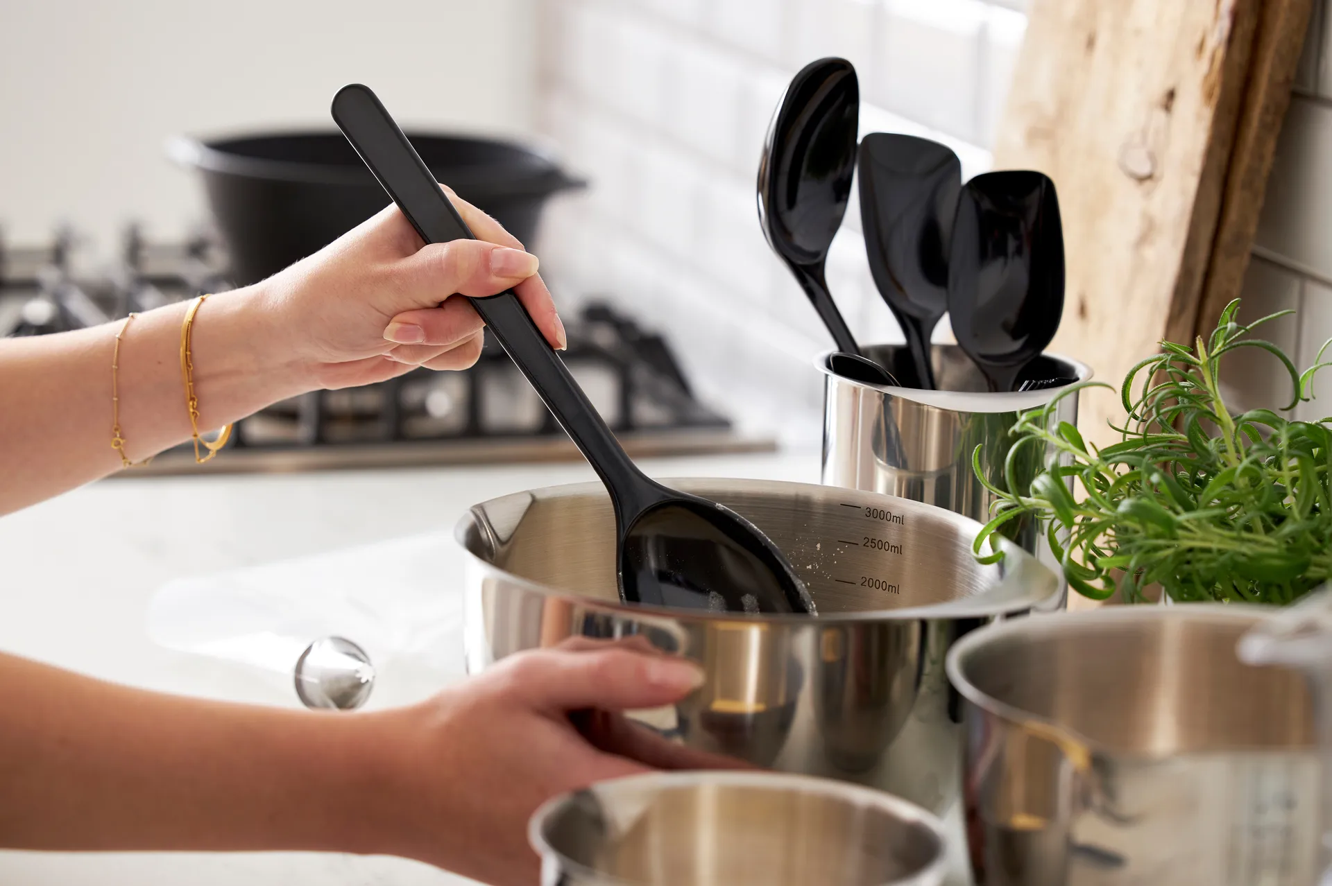 Conjunto de taças Margrethe 3 peças, Aço inoxidável Rosti