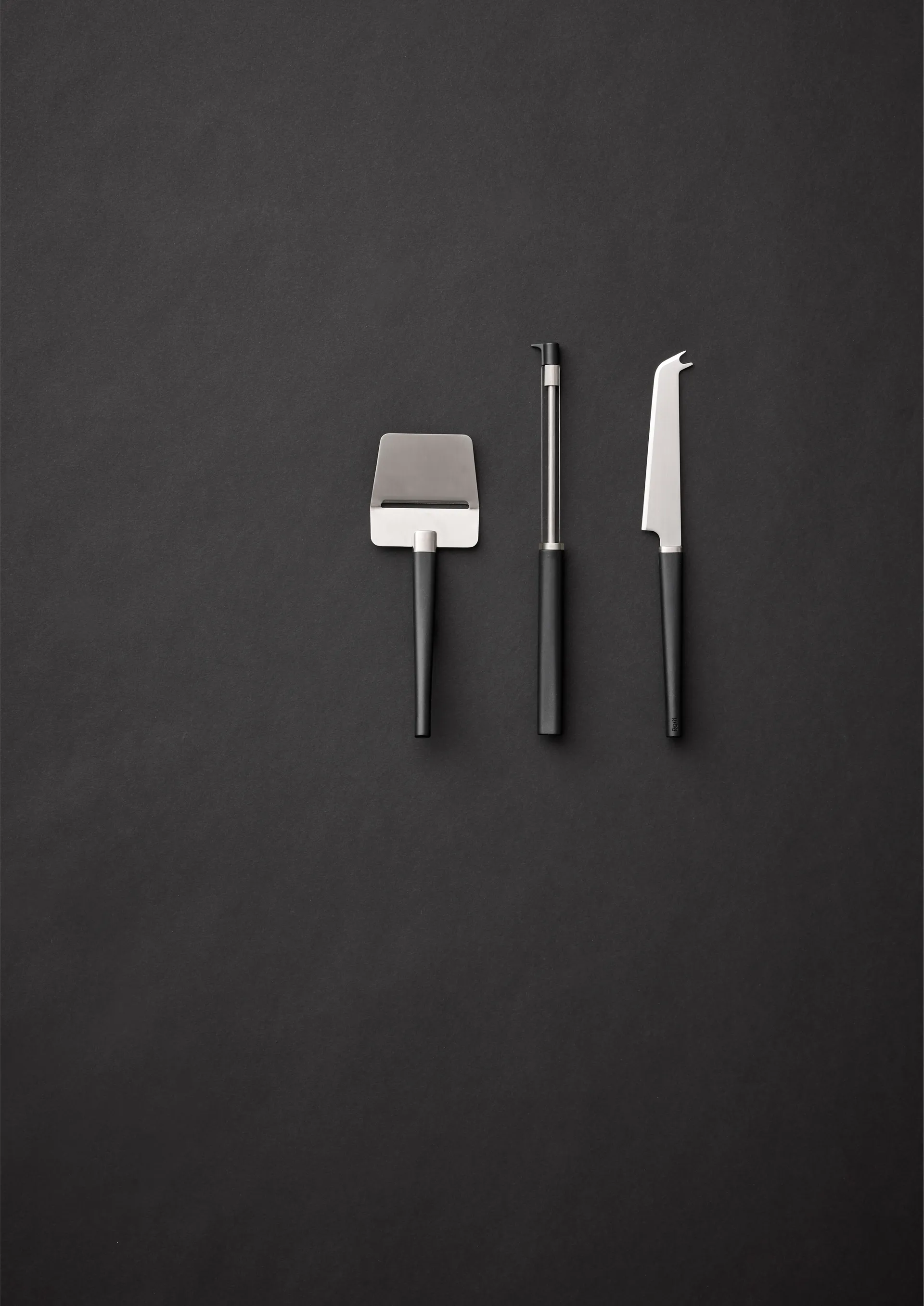 Conjunto para queijos Emma, 3 peças, Black Rosti