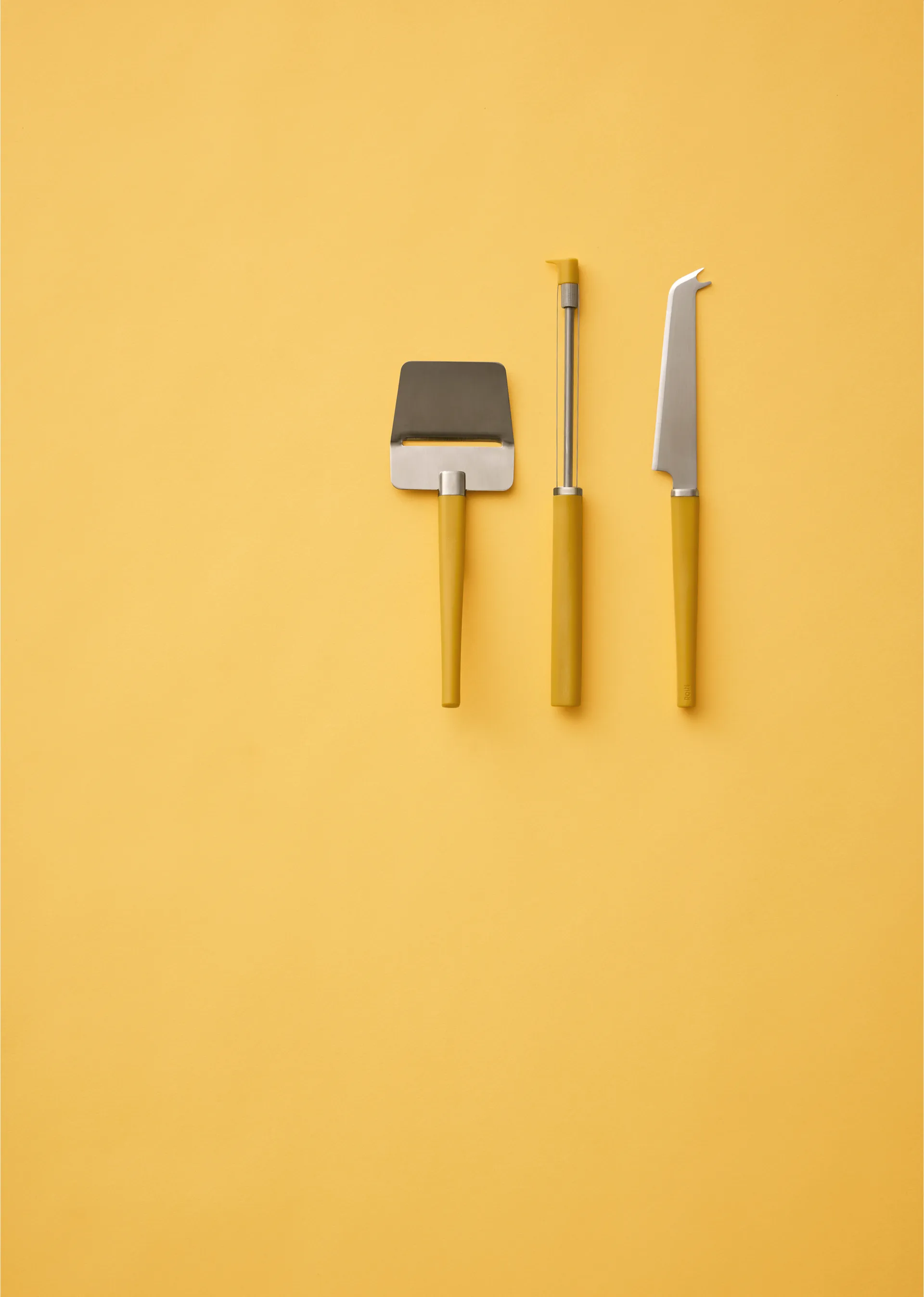 Conjunto para queijos Emma, 3 peças, Curry Rosti