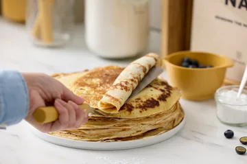 Emma espátula de paleta estreita em aço 33 cm - Curry - Rosti