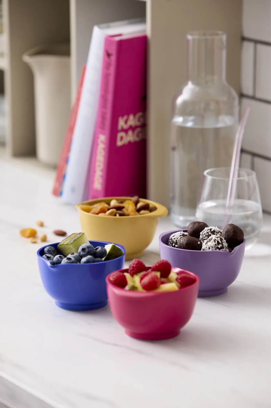 Margrethe mini tigela 25 ml 6 unidades, Lavanda Rosti