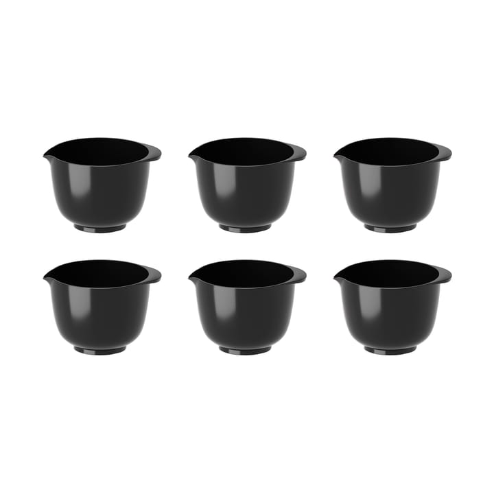 Margrethe mini tigela 25 ml 6 unidades - Preto - Rosti
