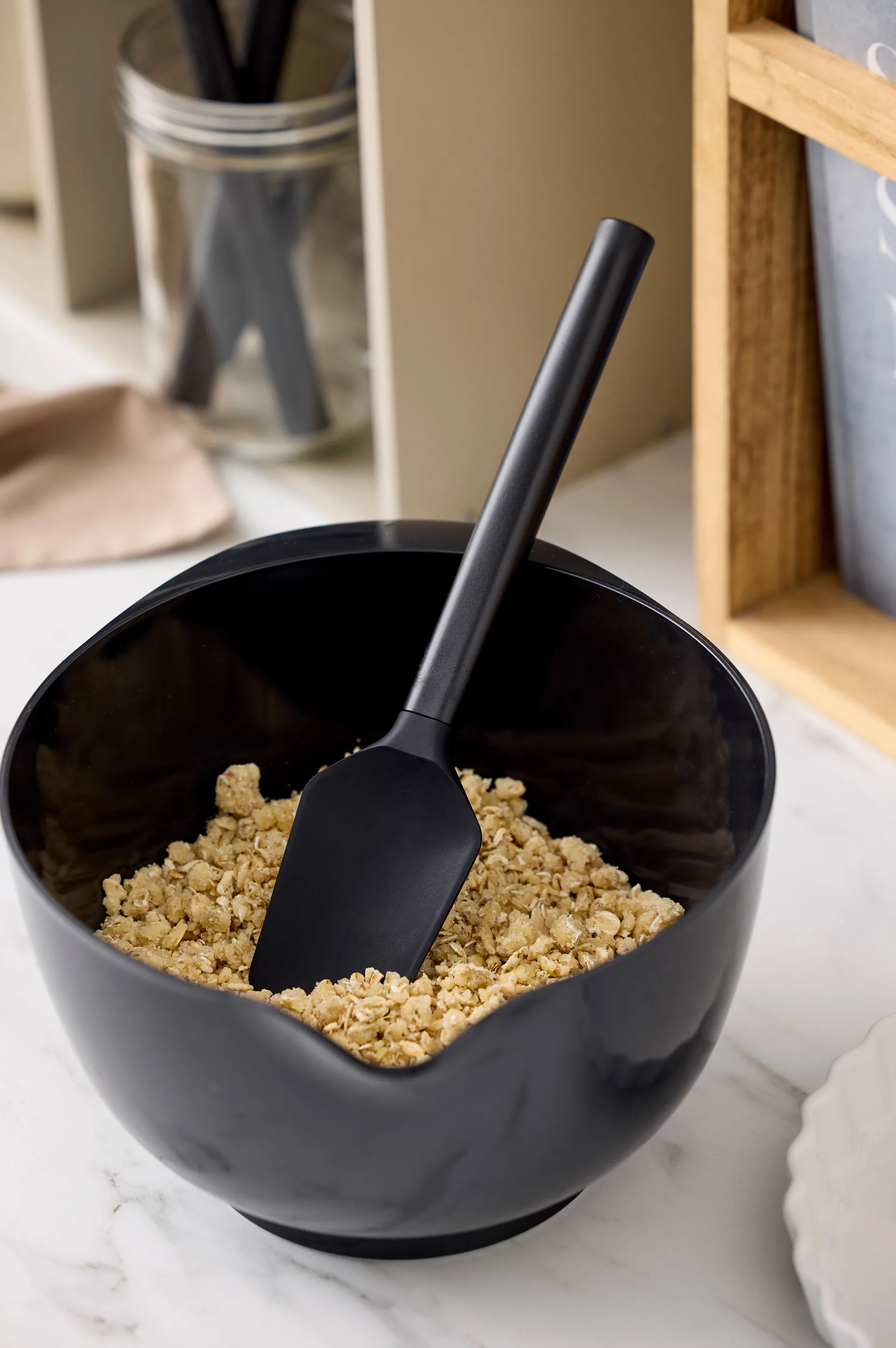 Rosti Emma espátula de silicone, Preto Rosti