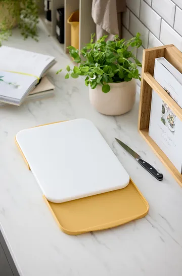 Separa tábua de corte com tabuleiros - Curry, 39x26 cm - Rosti