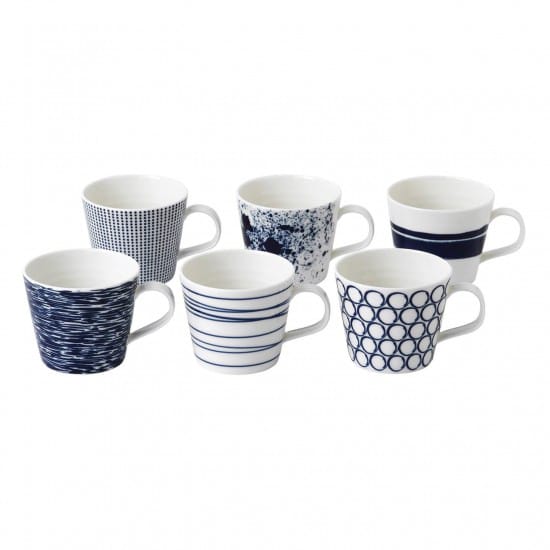 Caneca Pacific blue, 6 un. - pequeno - Royal Doulton