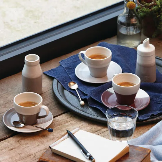 Conjunto de leite e açúcar Coffee Studio, white-grey Royal Doulton