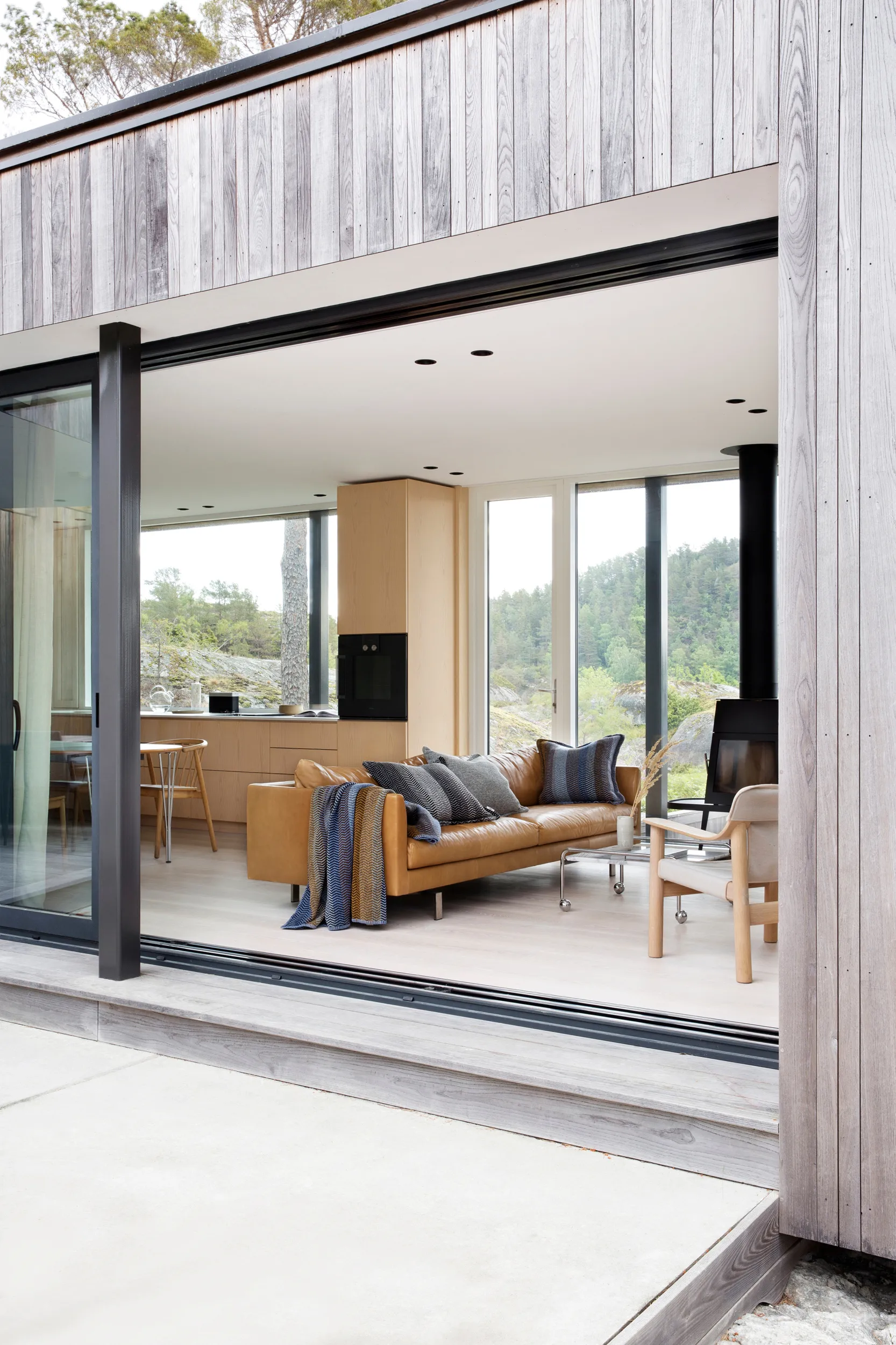 Almofada Fri 60x60 cm, Gray day Røros Tweed