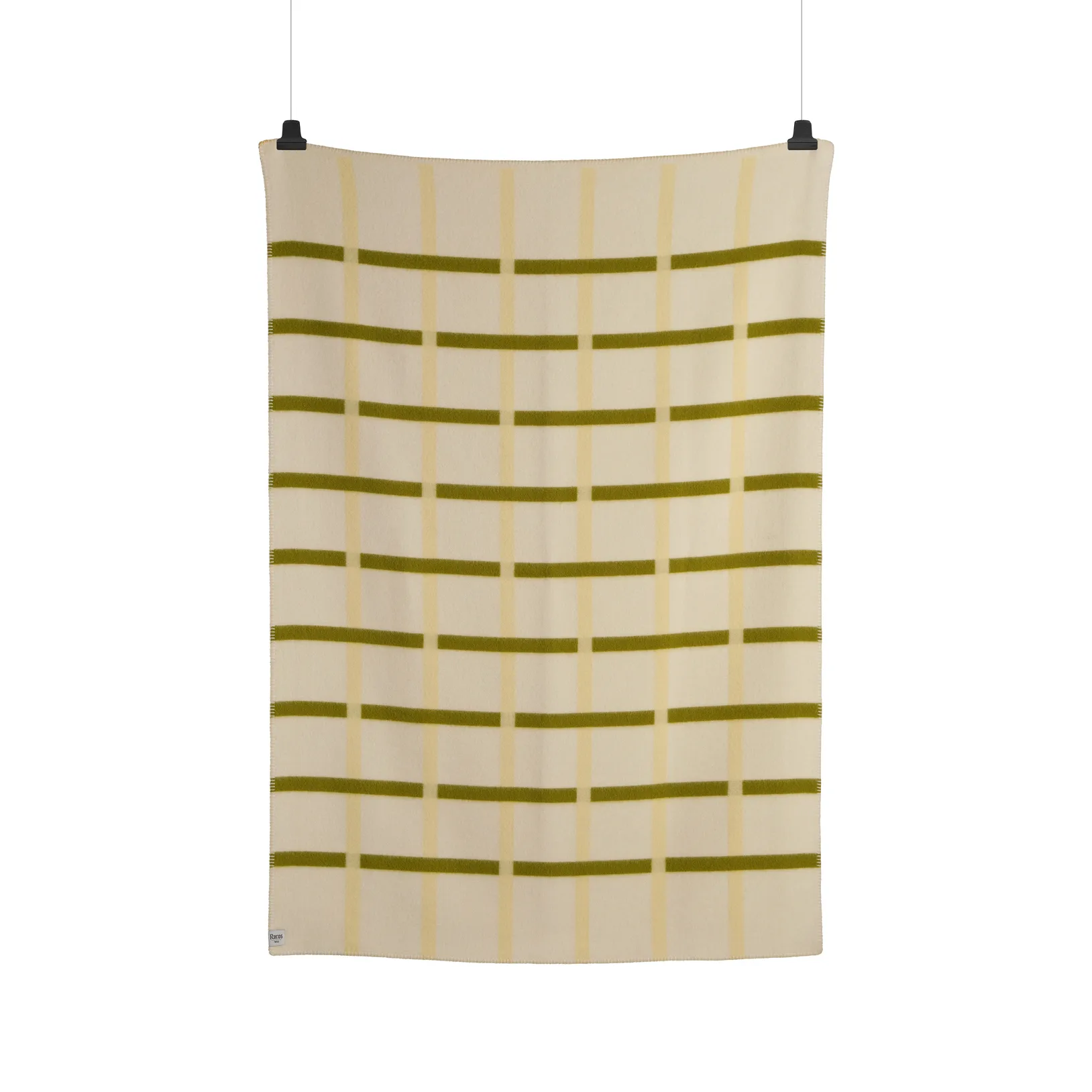 Knut Manta 135x200 cm, Lime Røros Tweed