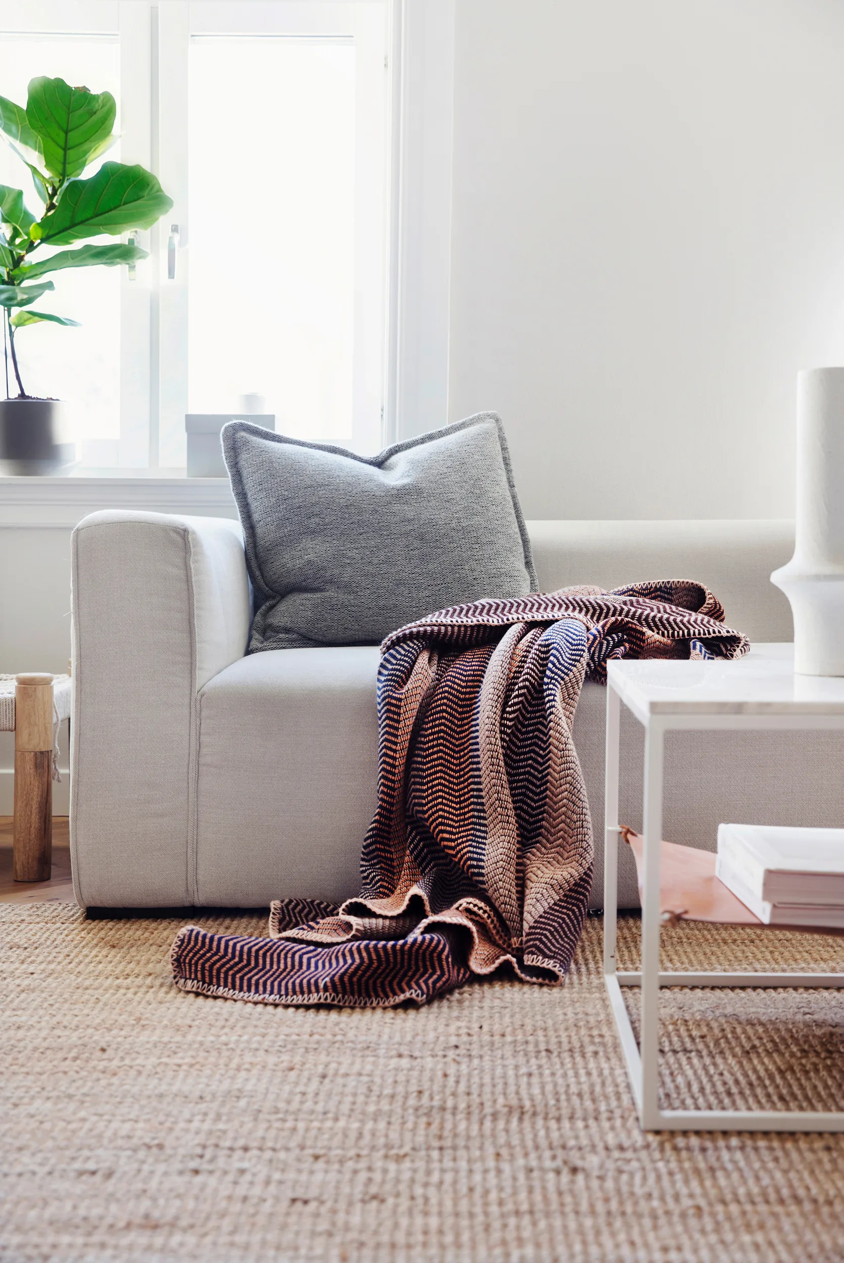 Manta Fri 150x200 cm, By the fire Røros Tweed