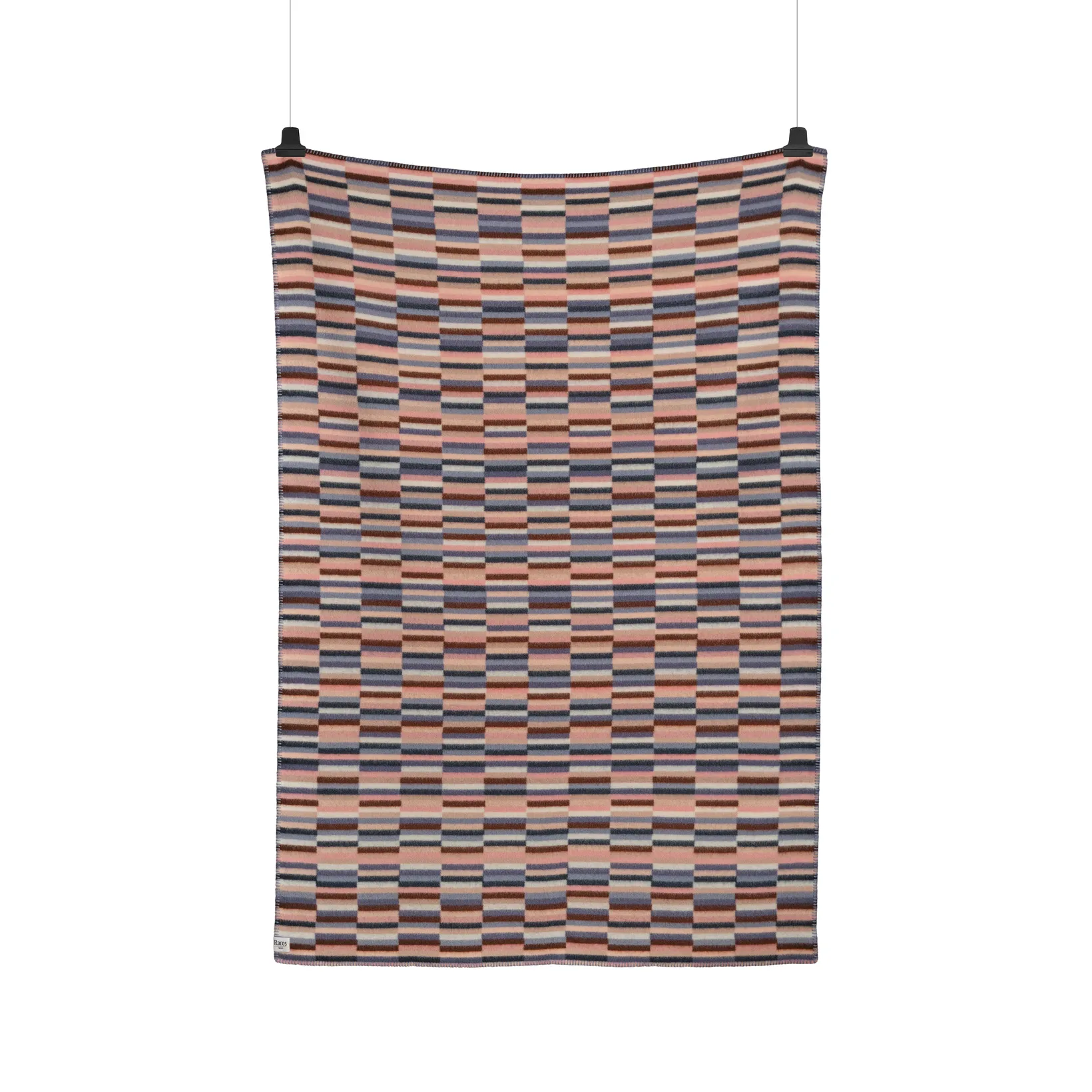 Manta Ida 135x200 cm, Rosa blue Røros Tweed