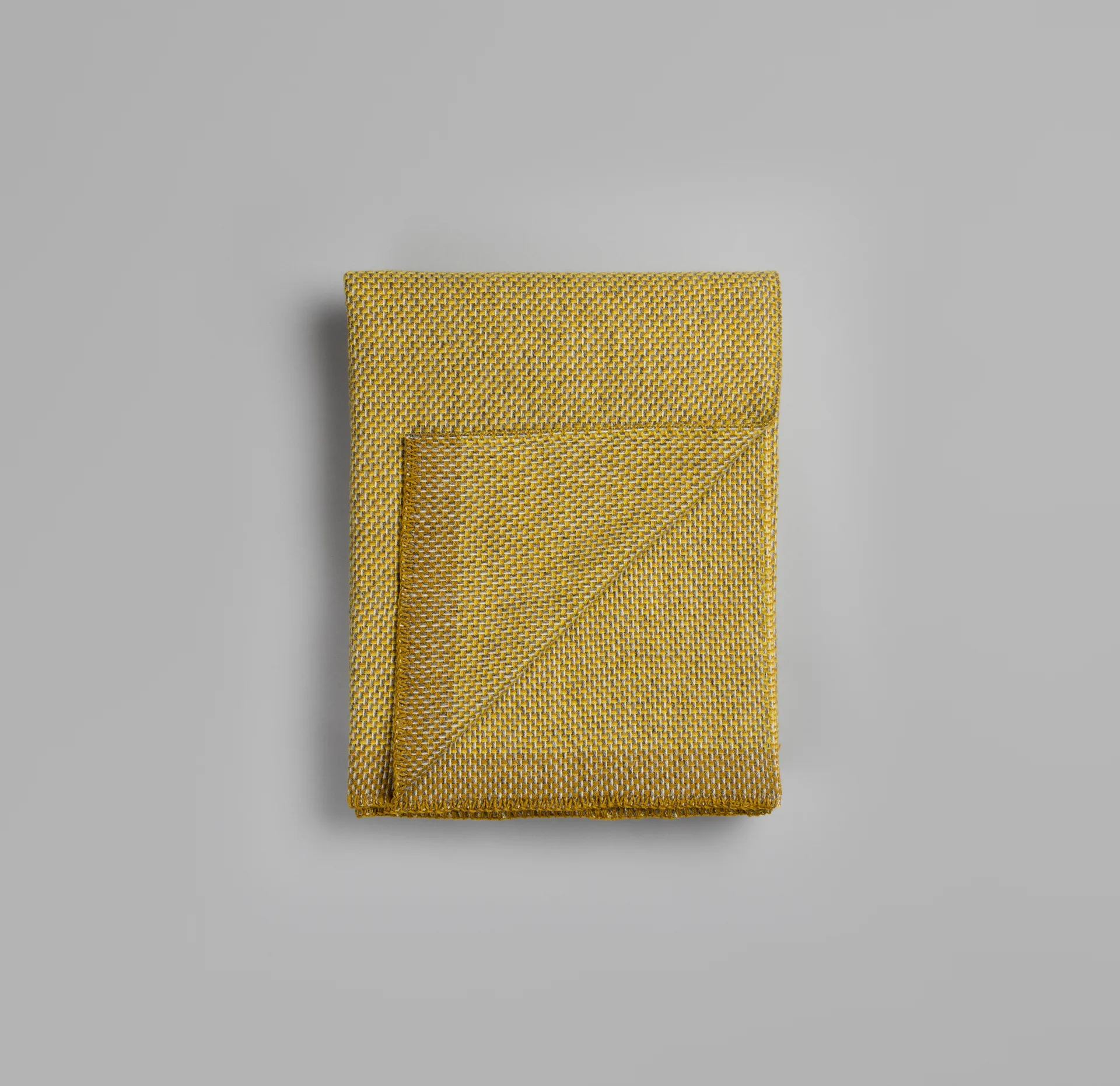 Manta Una 150x200 cm, Ochre Røros Tweed