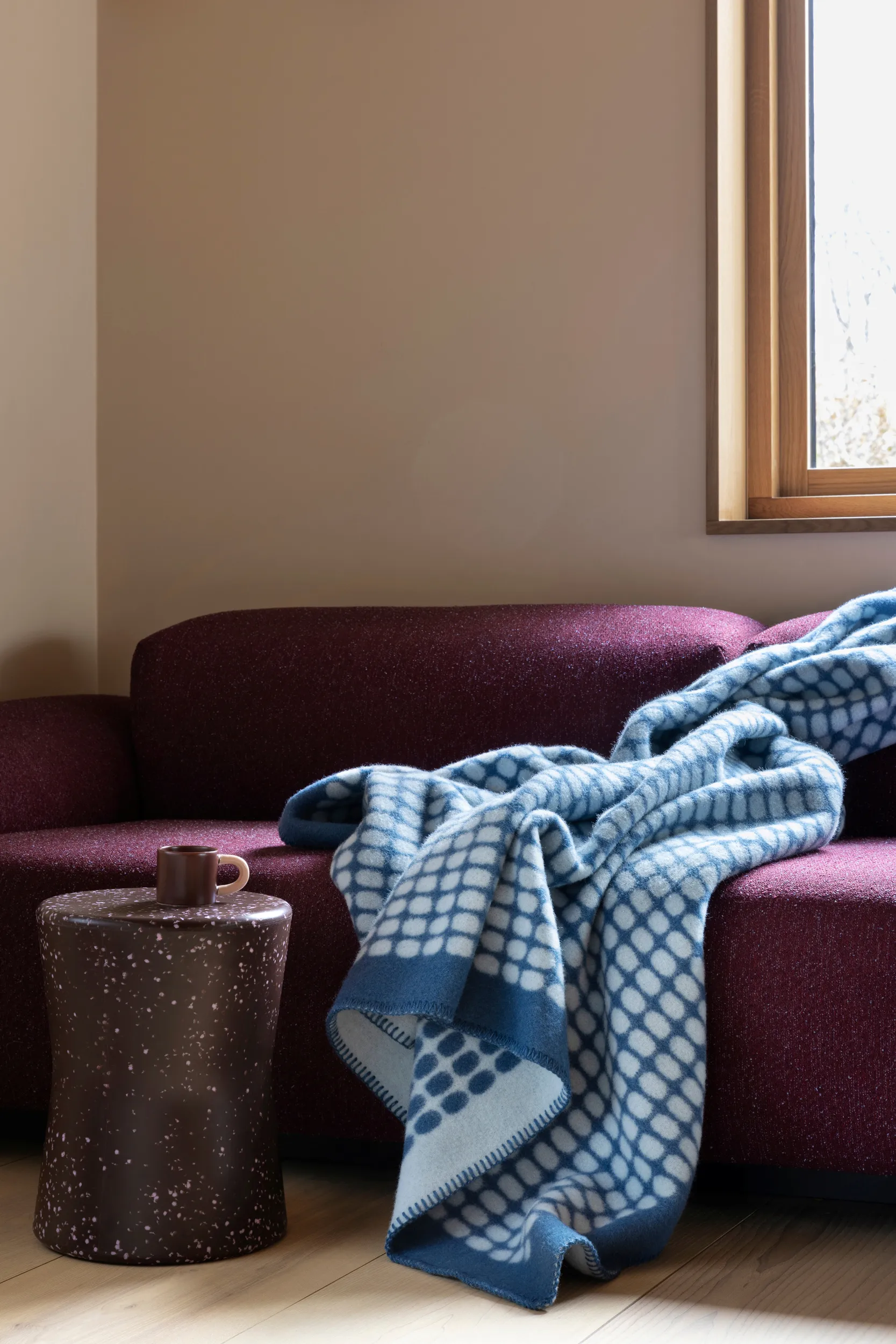 Paleta de feltro 135x200 cm, Mar Røros Tweed