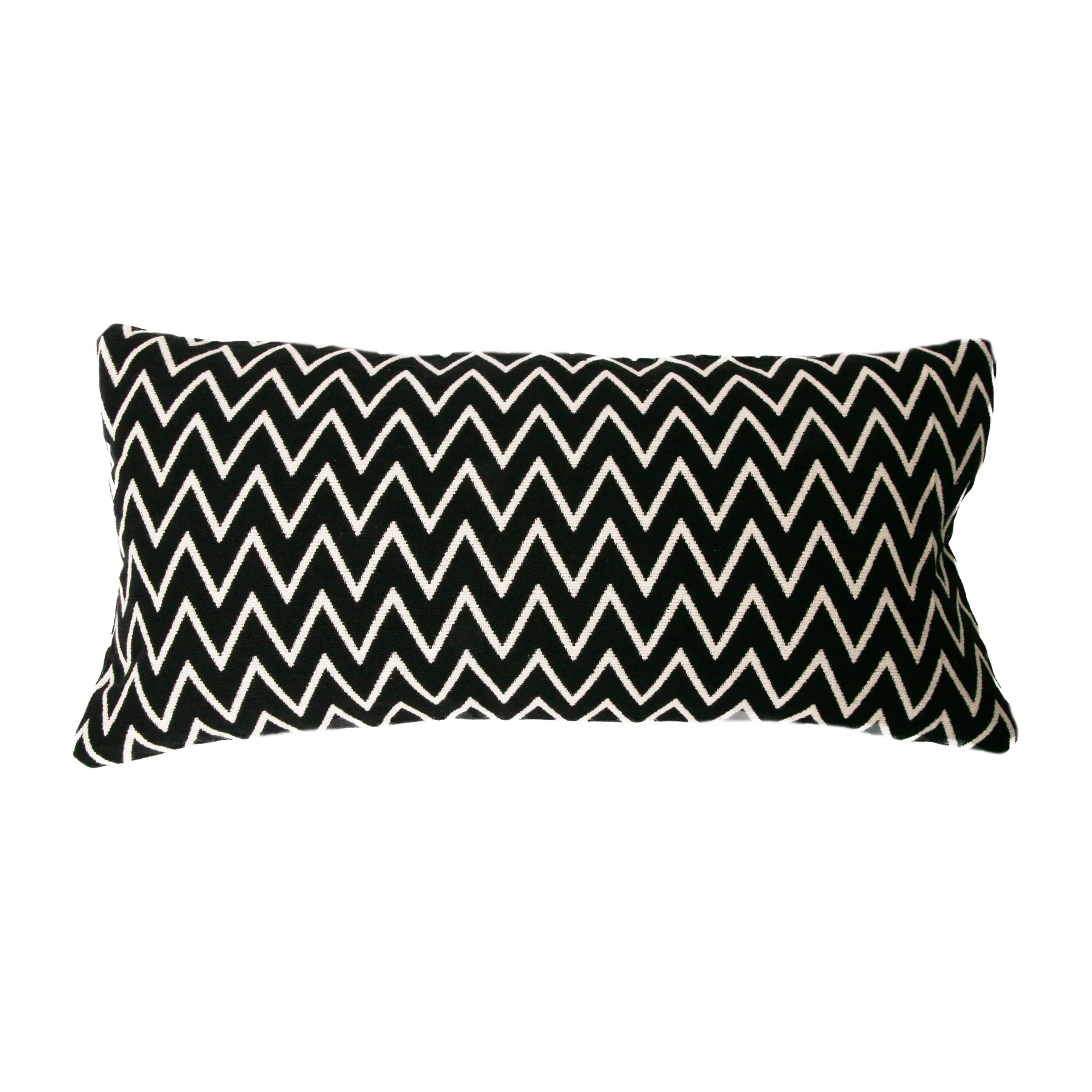 Capa de almofada Zigzag 30x60 cm, preto Ørskov