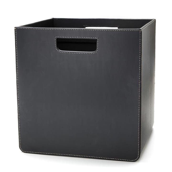 Ørskov caixa de arrumação -  preto com costura branca - Ørskov