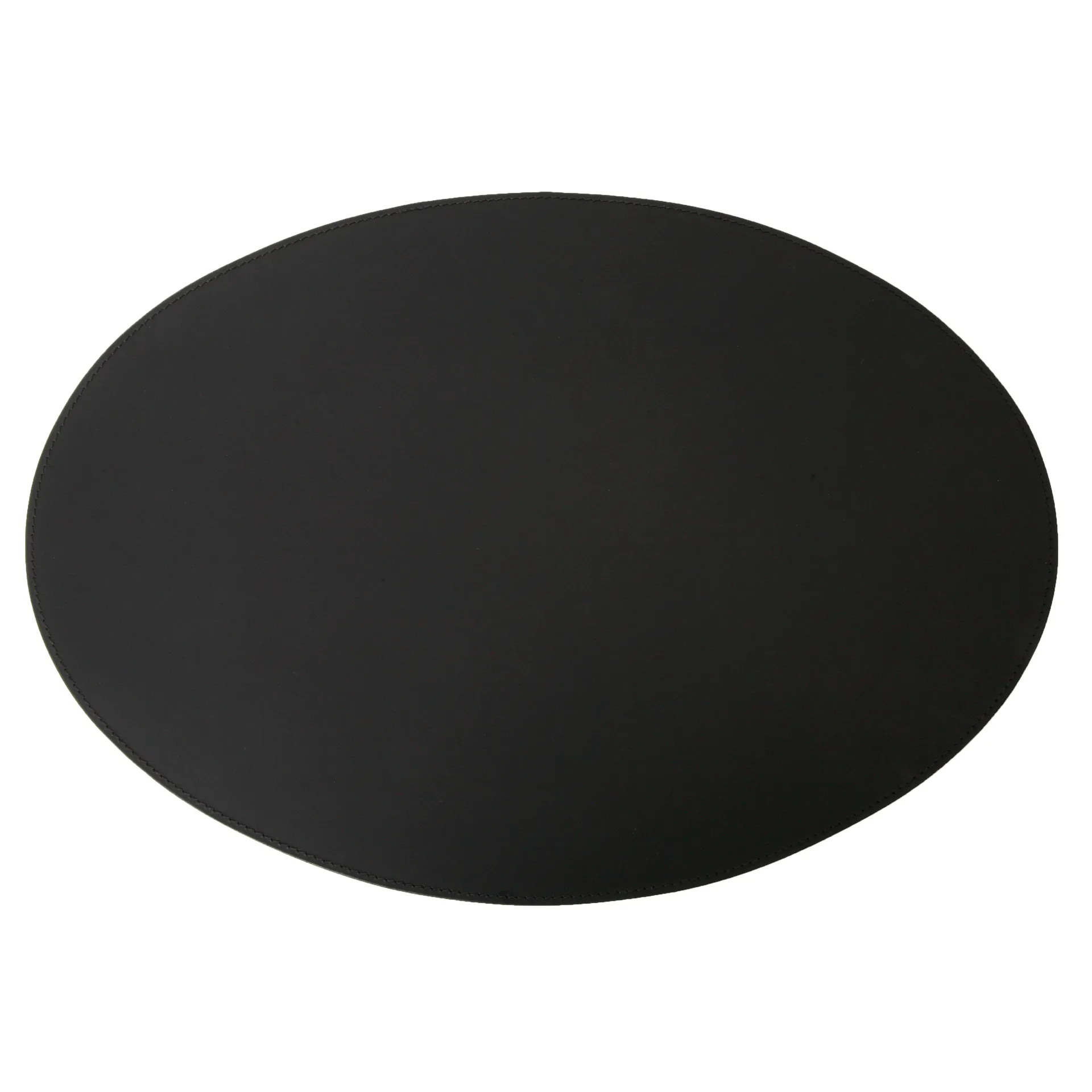 Ørskov individual de mesa em couro oval 47x34 cm, Preto Ørskov