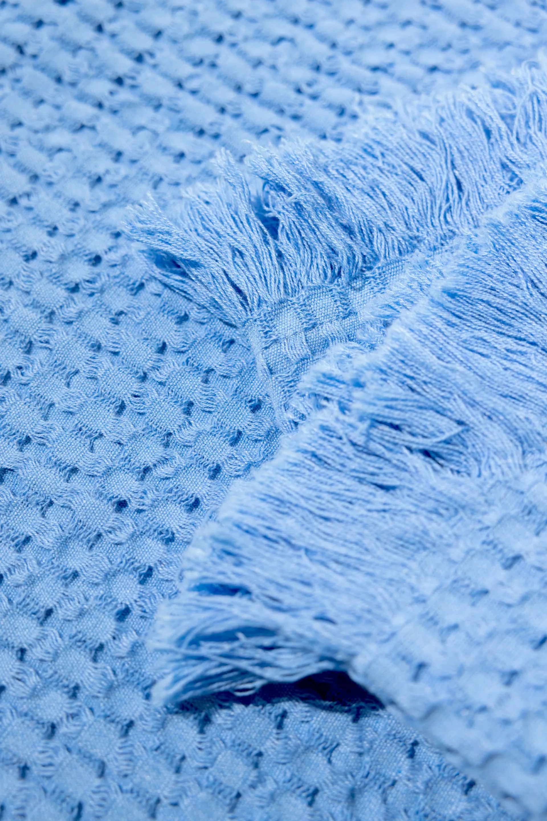 Manta de algodão Stockholm 130x180 cm, Azul millenium Rug Solid