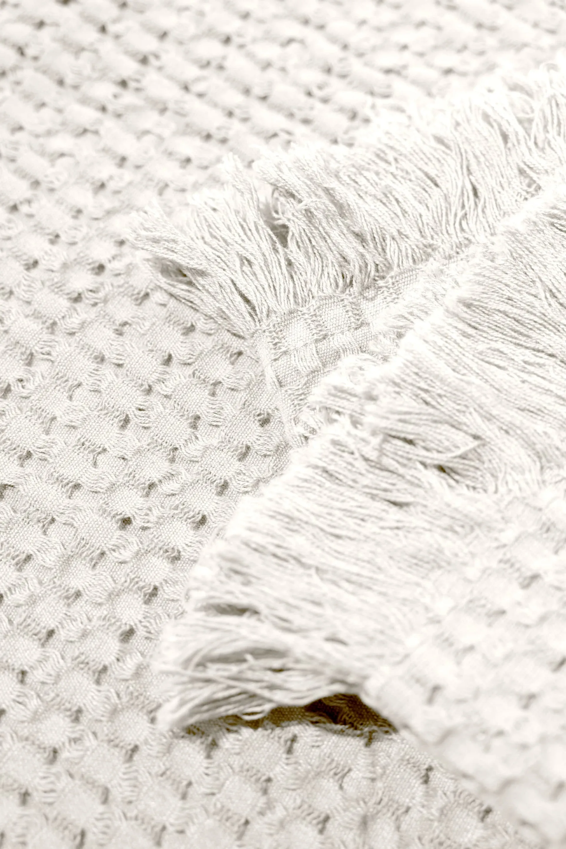 Manta de algodão Stockholm 130x180 cm, Champagne bege Rug Solid