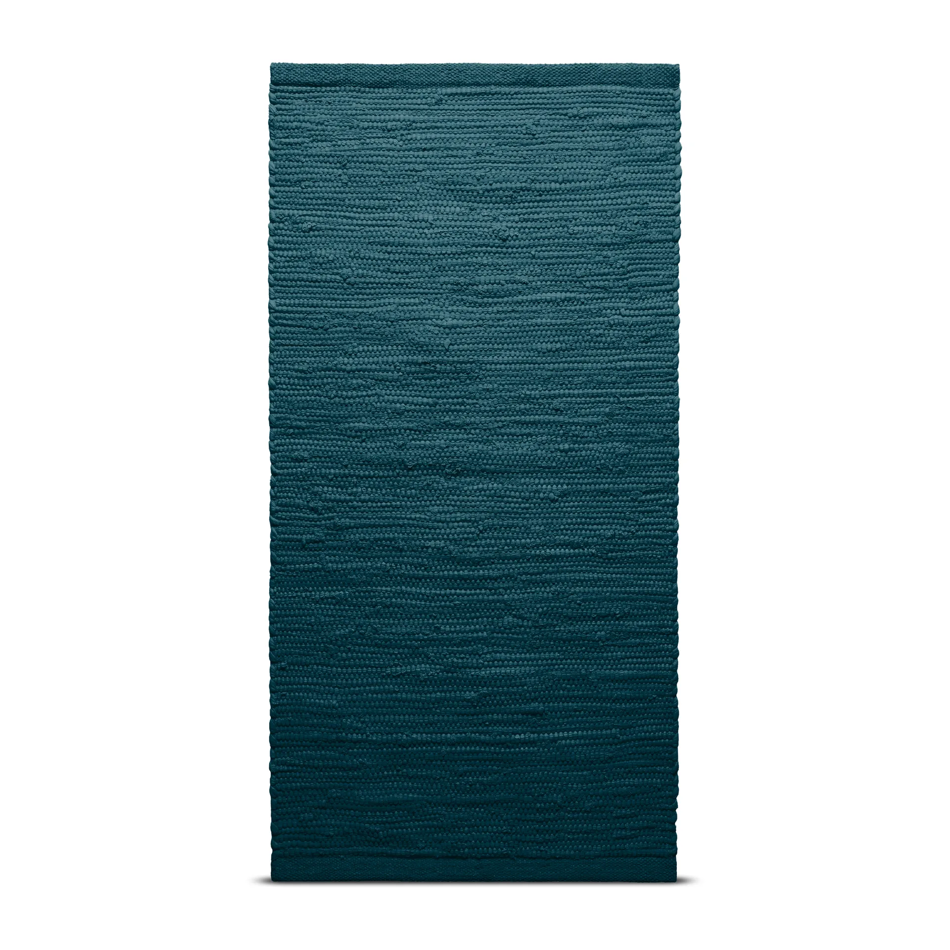 Tapete Algodão 140x200 cm, petroleum (azul petróleo) Rug Solid