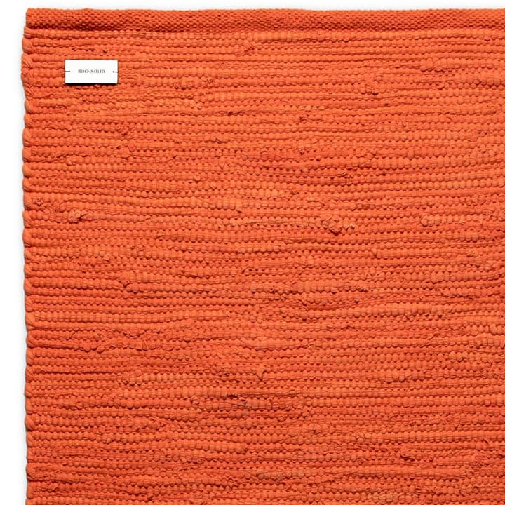 Tapete Algodão 140x200 cm, solar orange (laranja) Rug Solid