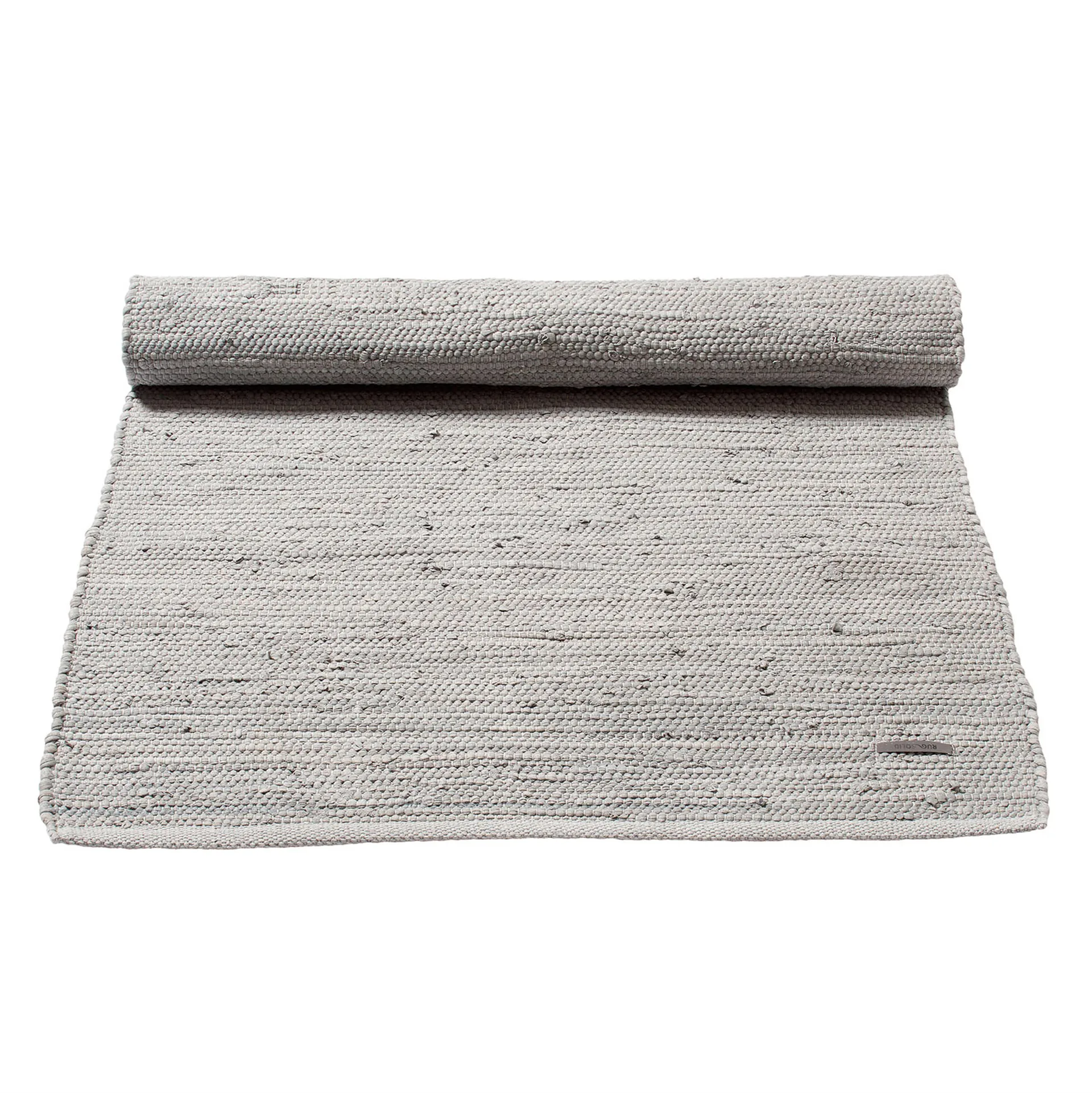 Tapete Algodão 170x240 cm, light grey (cinza claro) Rug Solid