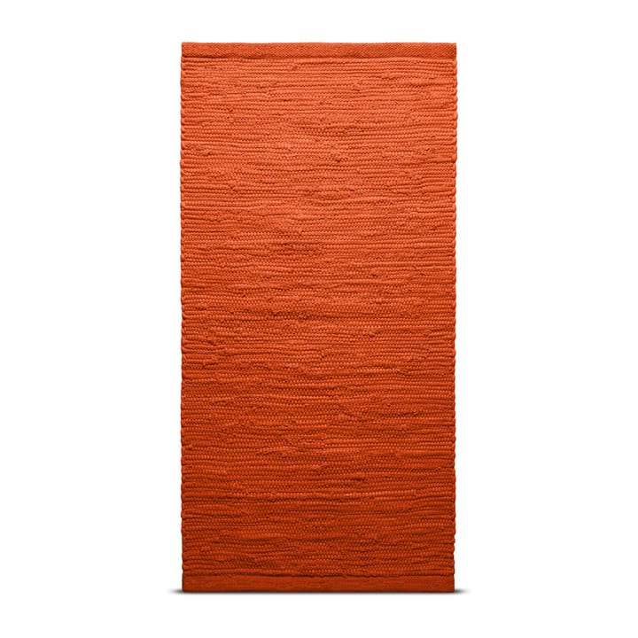 Tapete Algodão 60x90 cm - solar orange (laranja) - Rug Solid