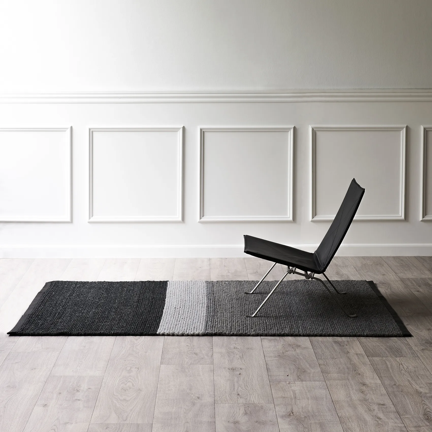 Tapete de lã Landscape 140x200 cm, gravel Rug Solid