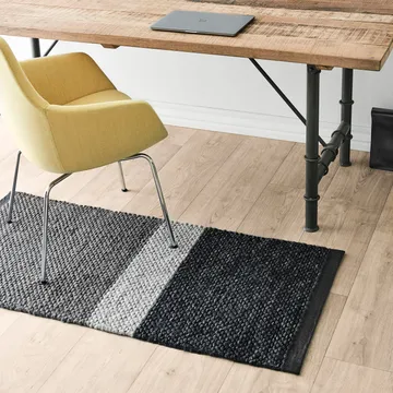 Tapete de lã Landscape 65x135 cm - gravel - Rug Solid