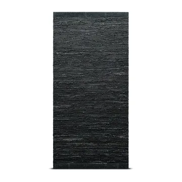 Tapete Leather 75x300 cm - dark grey (cinza escuro) - Rug Solid