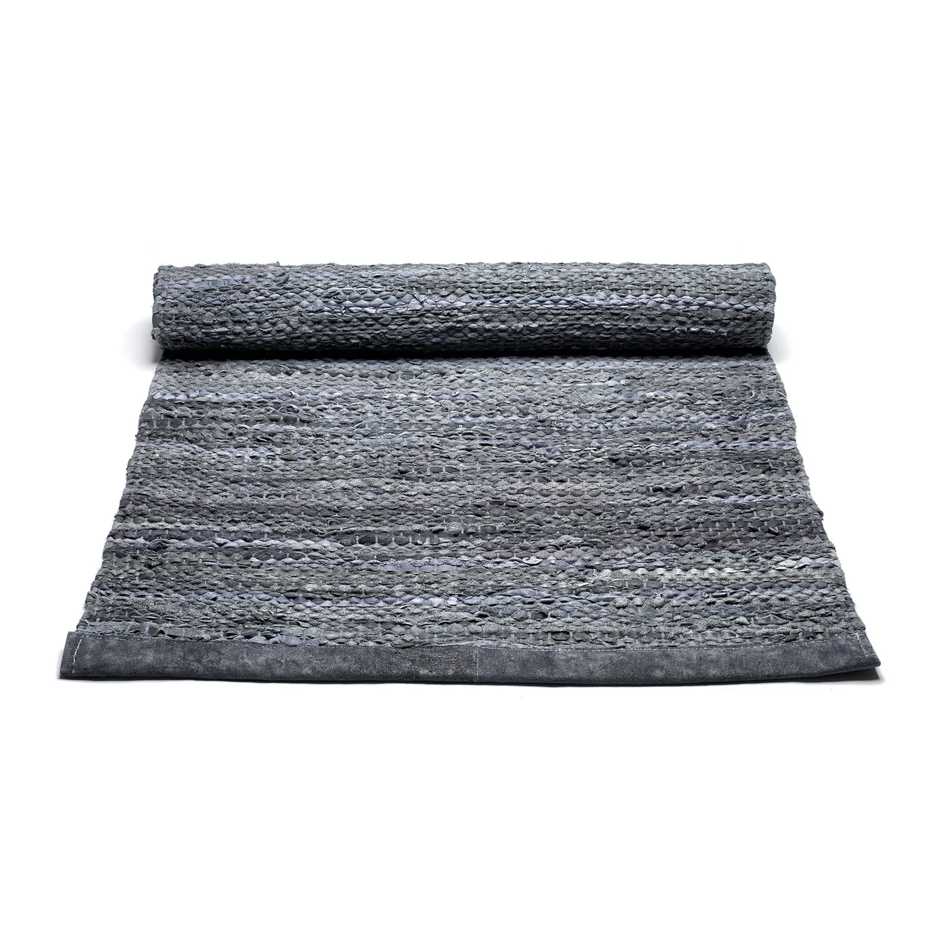 Tapete Leather 75x300 cm, dark grey (cinza escuro) Rug Solid