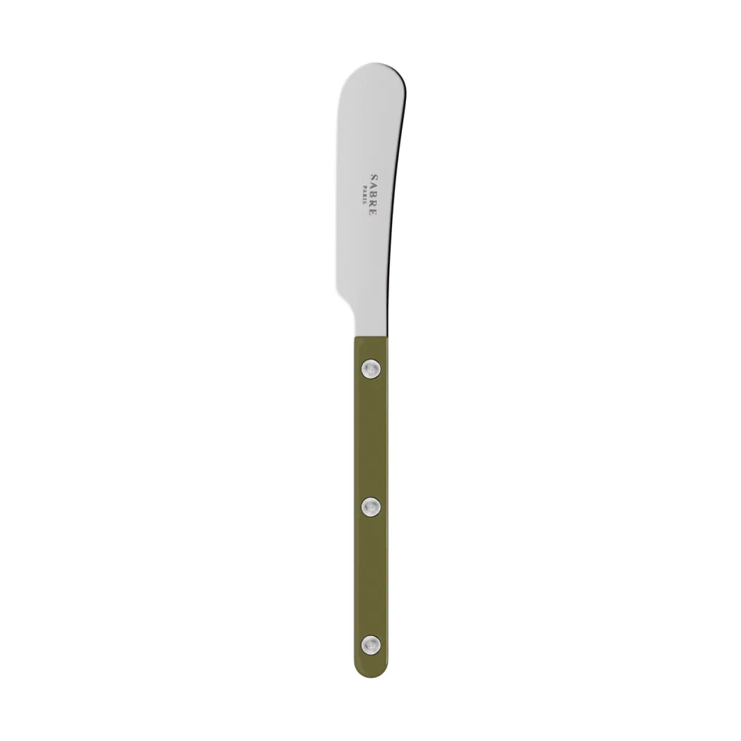 Bistrot solid faca de manteiga 14 cm, Samambaia verde SABRE Paris