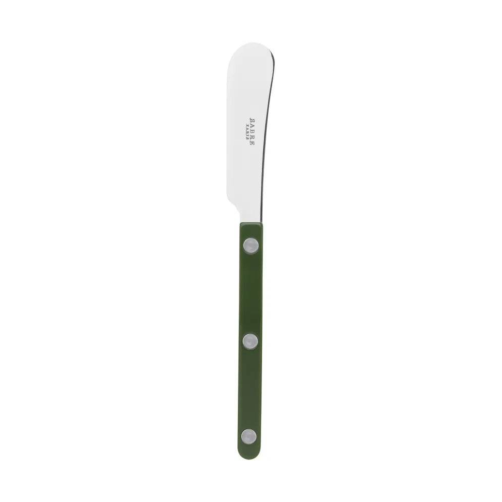 Bistrot solid faca de manteiga 14 cm, Verde SABRE Paris