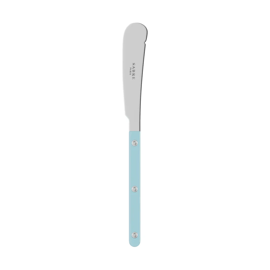 Bistrot solid faca de manteiga 16 cm, Azul pastel SABRE Paris