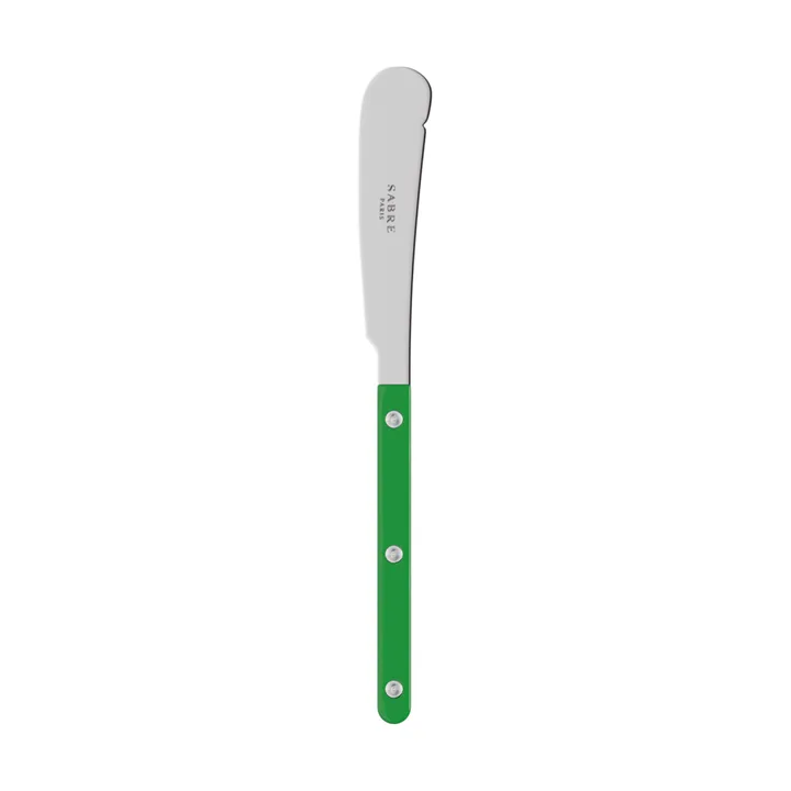 Bistrot solid faca de manteiga 16 cm - Verde jardim - SABRE Paris