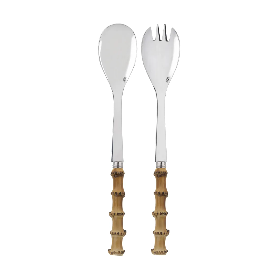 Panda talheres de salada 2 peças, Luz bamboo SABRE Paris