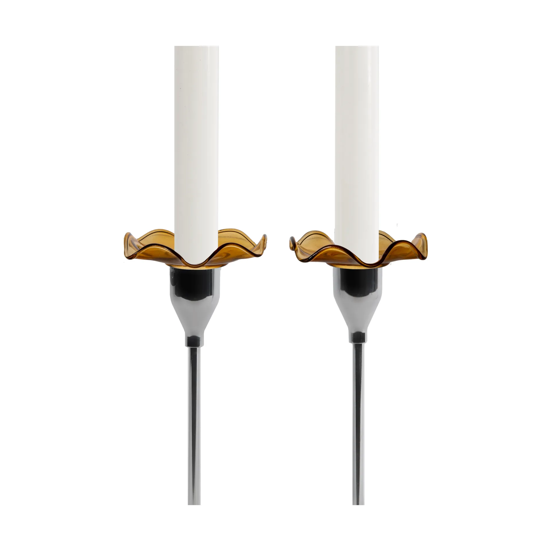 Anel para vela Viva, 2 un., Âmbar Sagaform