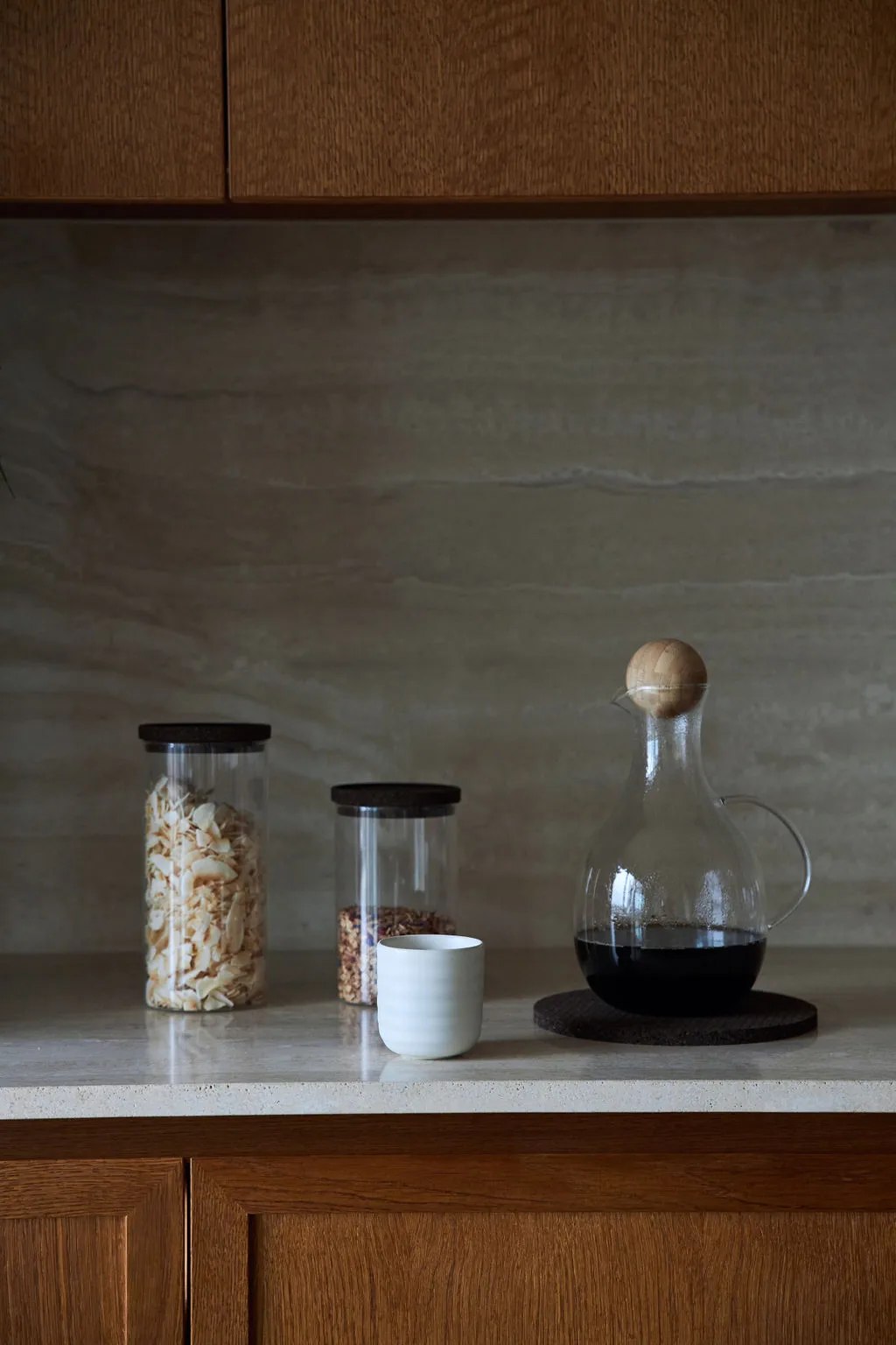 Base de pratos Dante em cortiça 2 un., Brown Sagaform