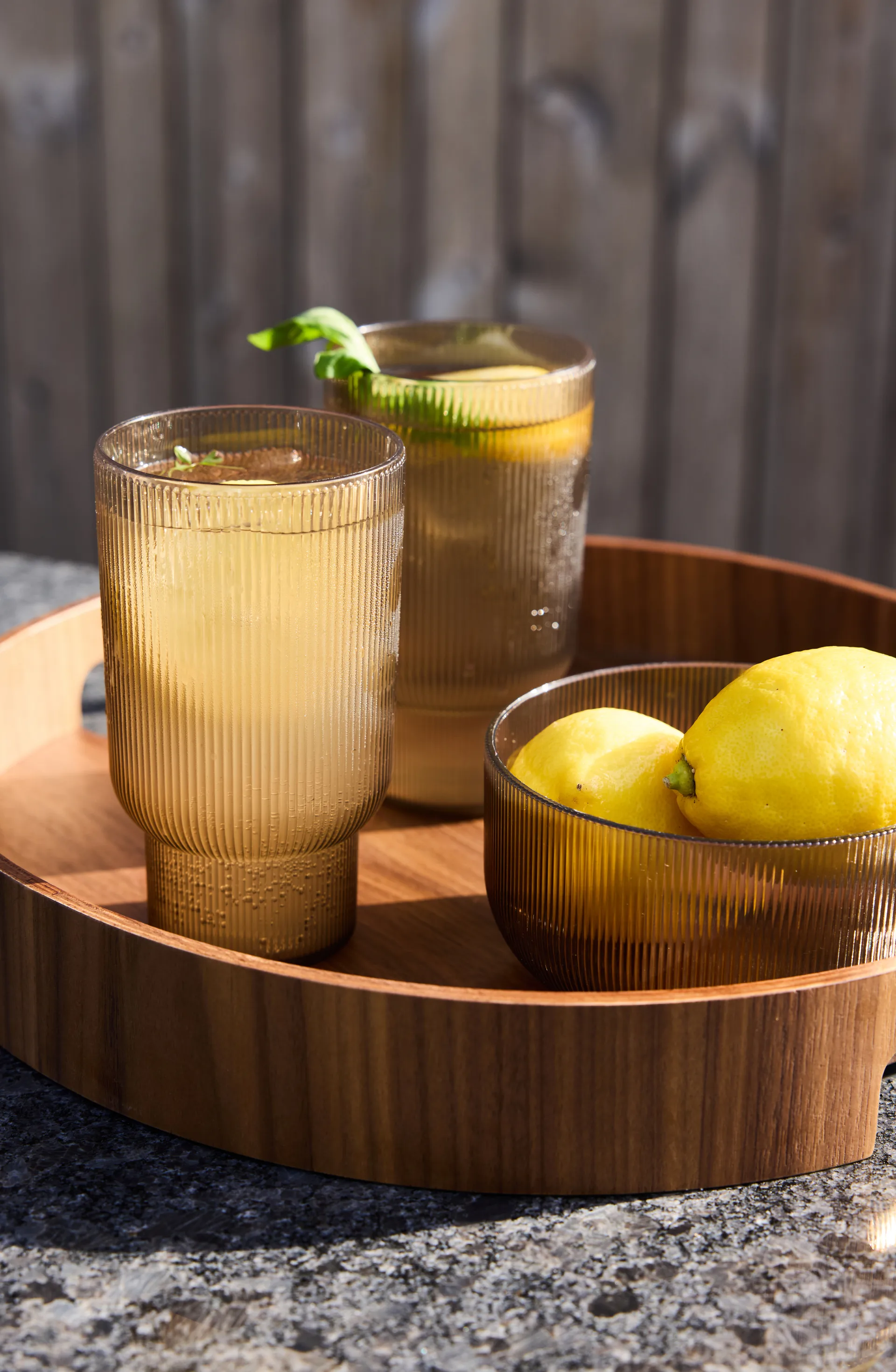 Billi copo para bebidas 43 cl conjunto de 4, Marrom Sagaform