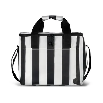 Bolsa térmica City grande 20 L - Preto-branco - Sagaform