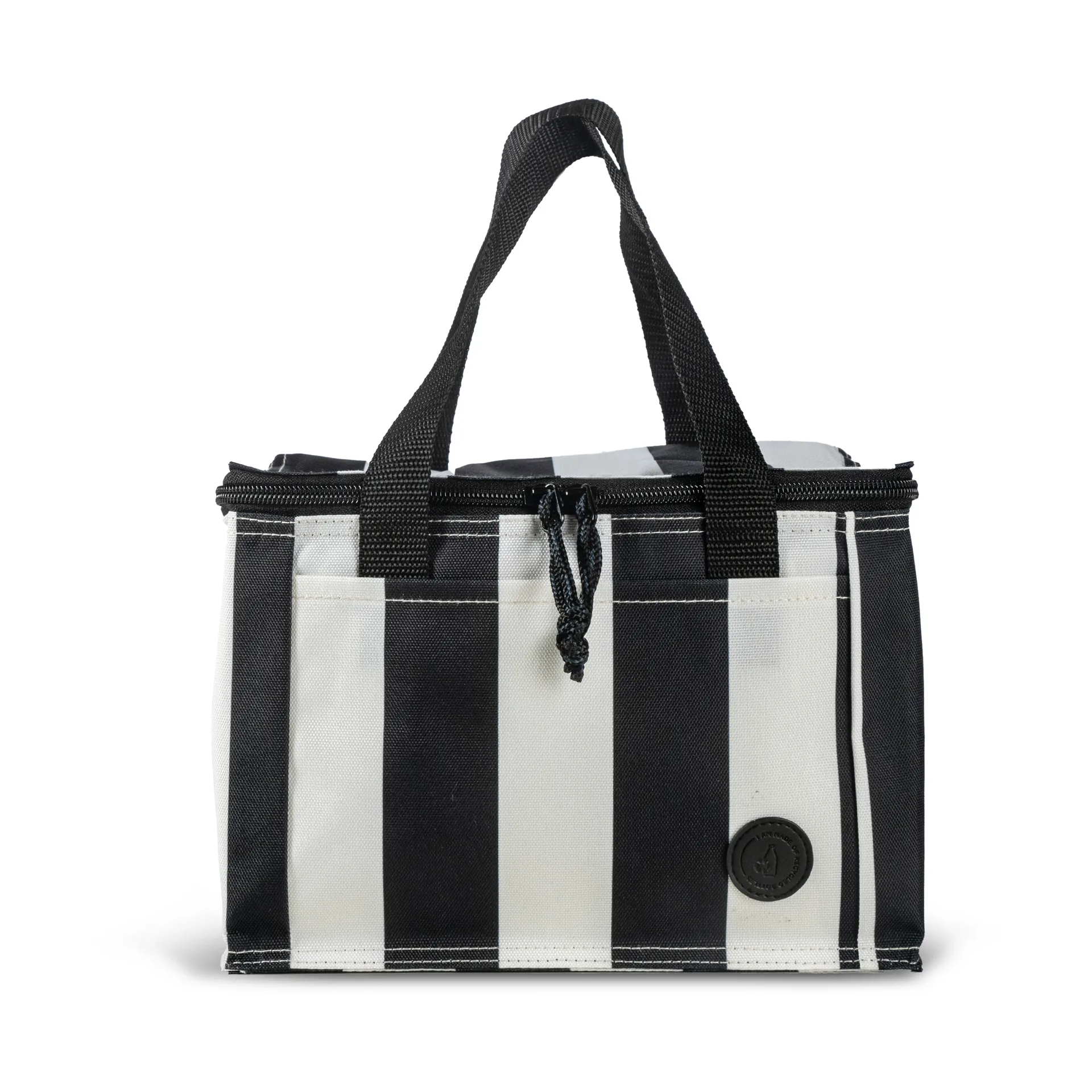 Bolsa térmica City pequena 3,2 L, Preto-branco Sagaform