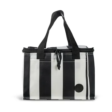 Bolsa térmica City pequena 3,2 L - Preto-branco - Sagaform