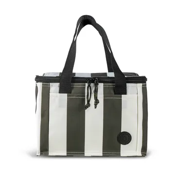 Bolsa térmica City pequena 3,2 L - Verde-branco - Sagaform