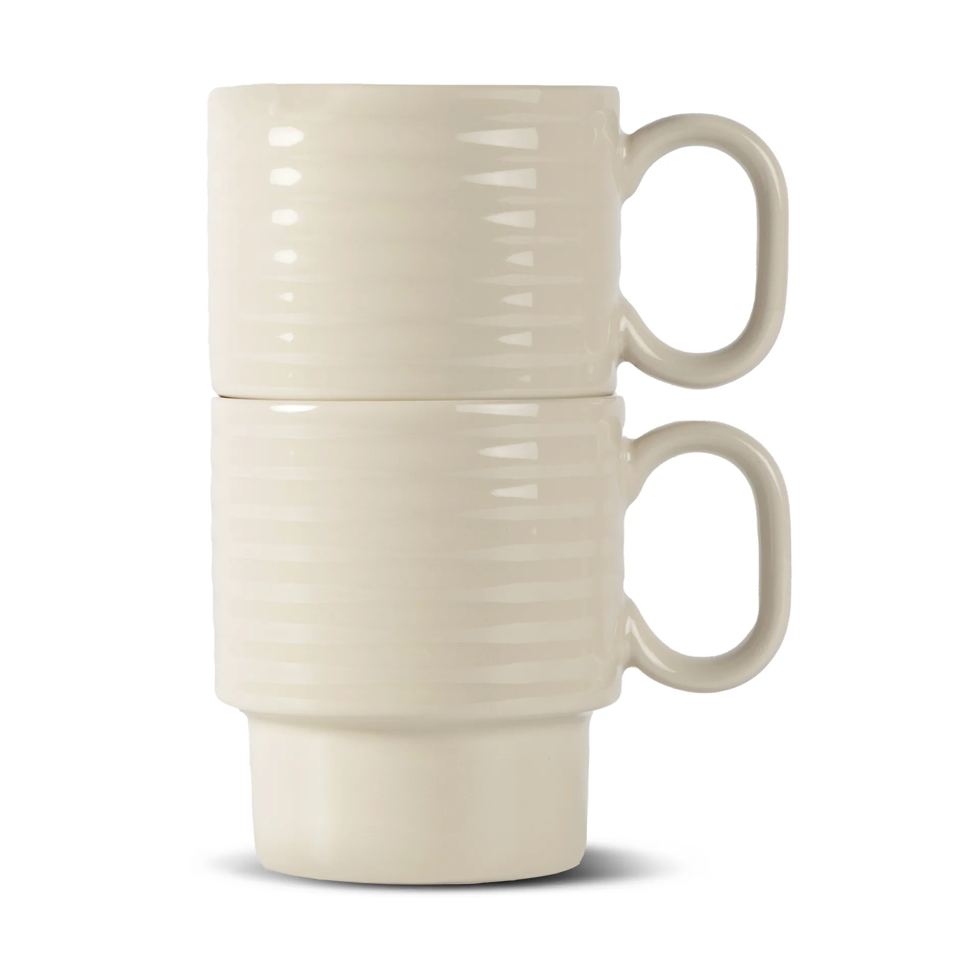 Caneca Coffee & More, 2 un., Beige Sagaform